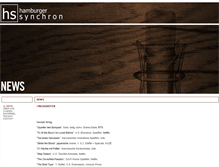 Tablet Screenshot of hamburger-synchron.de